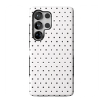 On the Dot | White Polka Dot Case