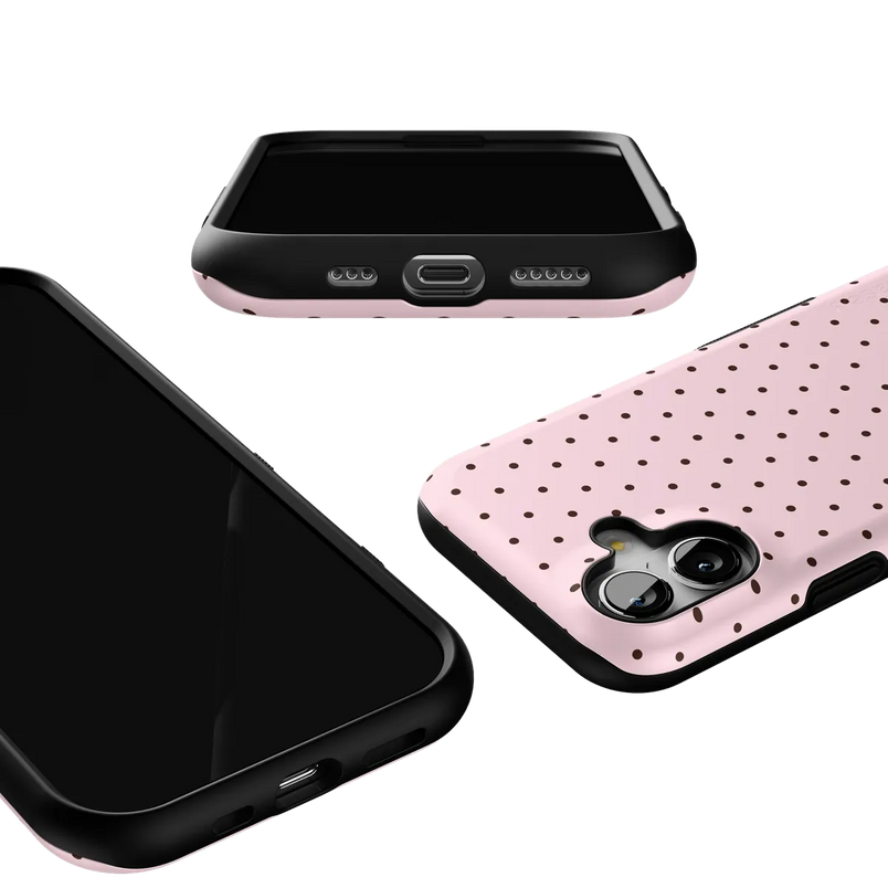 On the Dot | Pink Polka Dot Case