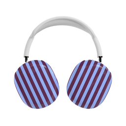 Perfect Stripes | Purple & Blue Stripes AirPods Max Case - AirPods Max