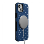 On the Dot | Navy Polka Dot Case