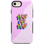 YOU DO YOU | Purple Print iPhone Case iPhone Case get.casely Bold iPhone 6/7/8 
