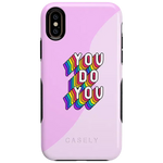 YOU DO YOU | Purple Print iPhone Case iPhone Case get.casely Bold iPhone XS Max 