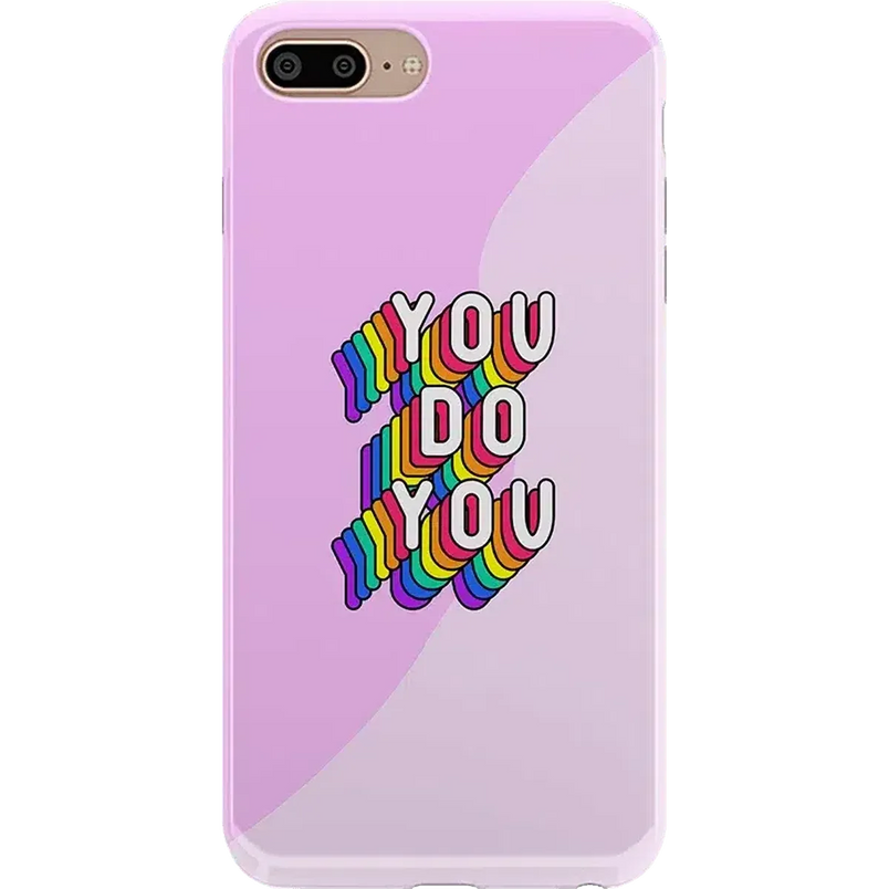 YOU DO YOU | Purple Print iPhone Case iPhone Case get.casely Classic iPhone 6/7/8 Plus 