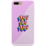 YOU DO YOU | Purple Print iPhone Case iPhone Case get.casely Classic iPhone 6/7/8 Plus 