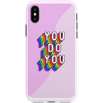 YOU DO YOU | Purple Print iPhone Case iPhone Case get.casely Classic iPhone XS Max 