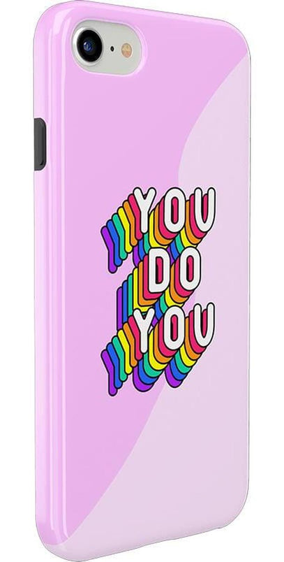 YOU DO YOU | Purple Print iPhone Case iPhone Case get.casely 