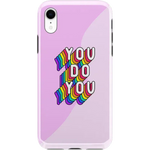 YOU DO YOU | Purple Print iPhone Case iPhone Case get.casely 