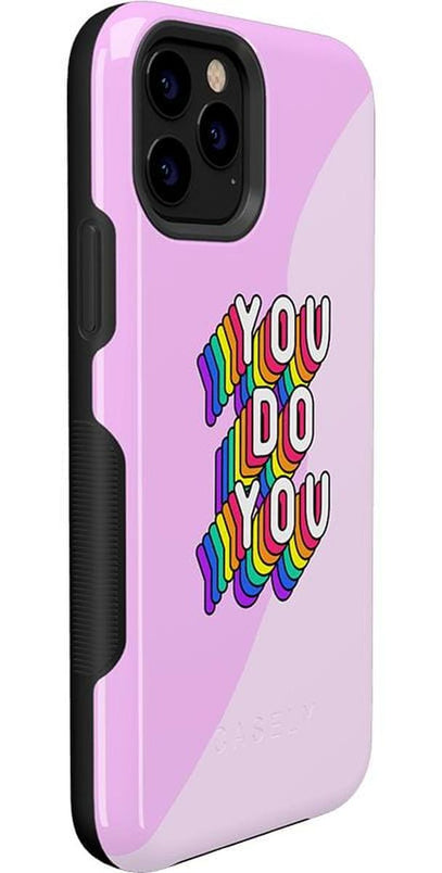 YOU DO YOU | Purple Print iPhone Case iPhone Case get.casely 