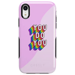 YOU DO YOU | Purple Print iPhone Case iPhone Case get.casely 