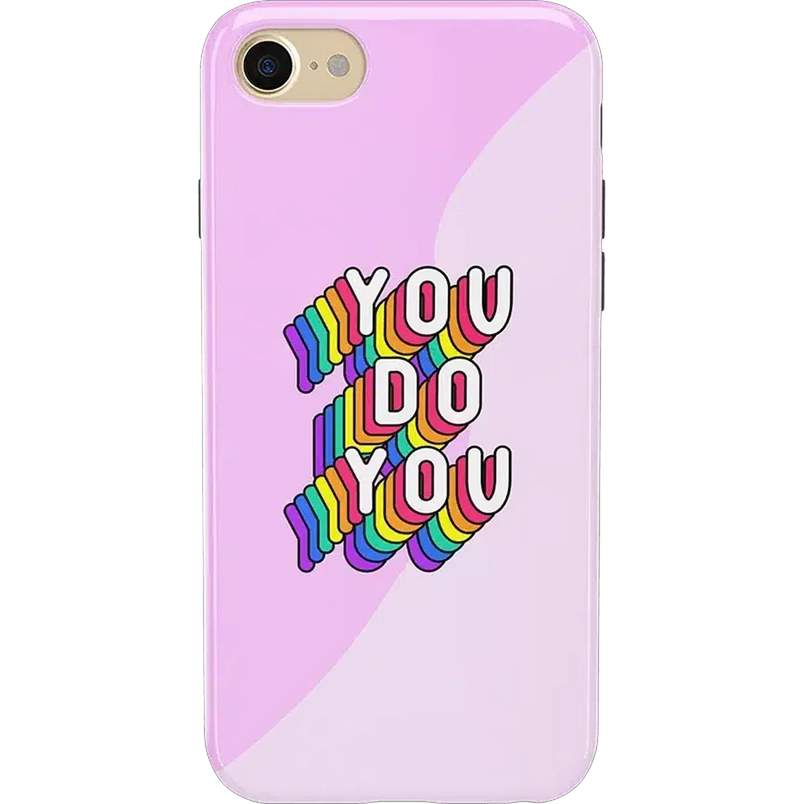 YOU DO YOU | Purple Print iPhone Case iPhone Case get.casely 