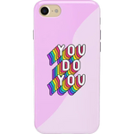 YOU DO YOU | Purple Print iPhone Case iPhone Case get.casely 