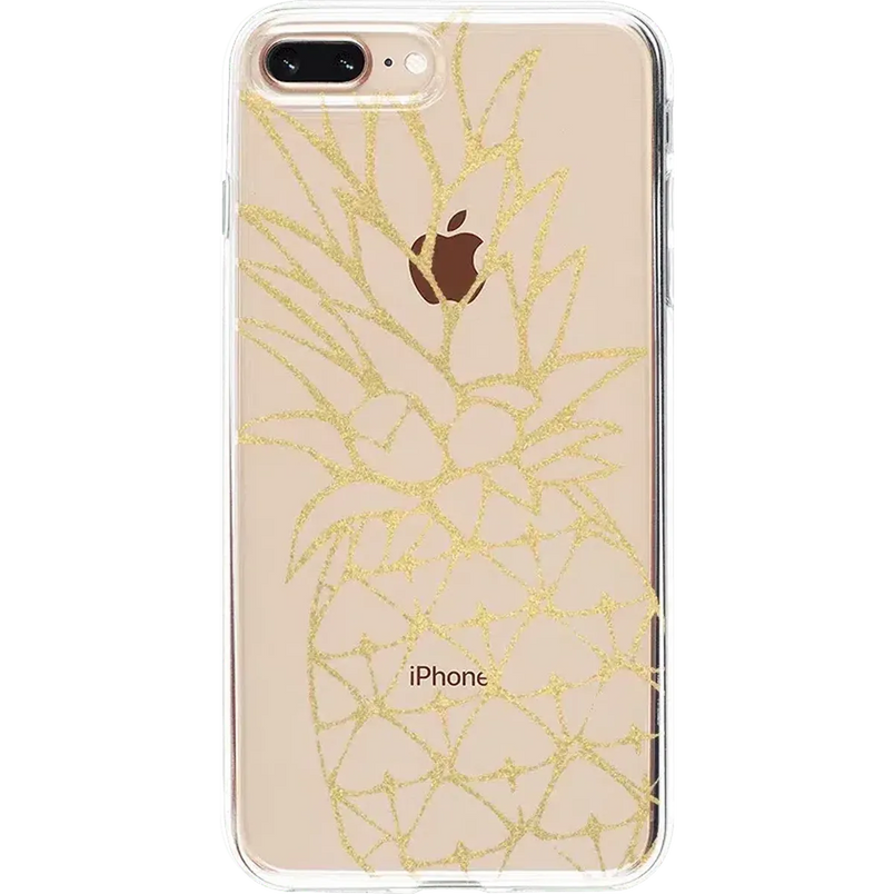 You're a Fine-Apple | Gold Pineapple Clear Case iPhone Case get.casely Classic iPhone 6/7/8 Plus 