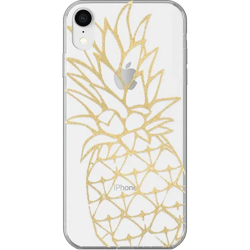 You're a Fine-Apple | Gold Pineapple Clear Case iPhone Case get.casely Classic iPhone XR 