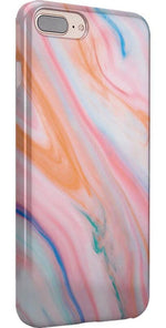 You're a Gem | Rainbow Marble Swirl Case iPhone Case get.casely 