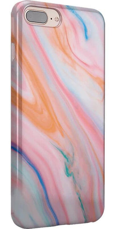 You're a Gem | Rainbow Marble Swirl Case iPhone Case get.casely 