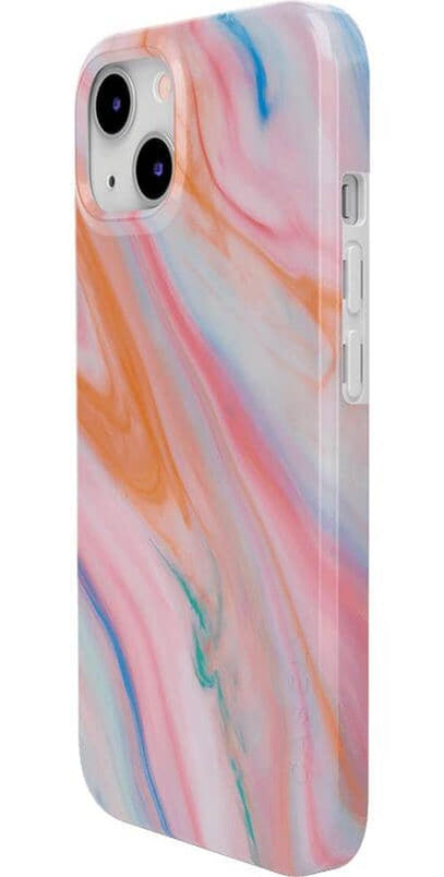 You're a Gem | Rainbow Marble Swirl Case iPhone Case get.casely 