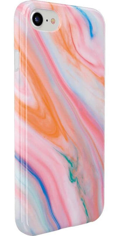 You're a Gem | Rainbow Marble Swirl Case iPhone Case get.casely 