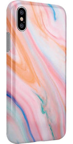 You're a Gem | Rainbow Marble Swirl Case iPhone Case get.casely 