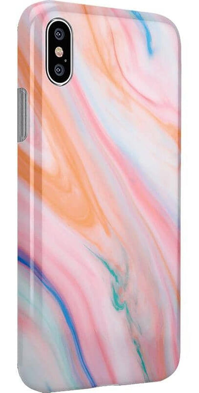 You're a Gem | Rainbow Marble Swirl Case iPhone Case get.casely 