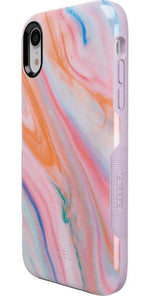You're a Gem | Rainbow Marble Swirl Case iPhone Case get.casely 