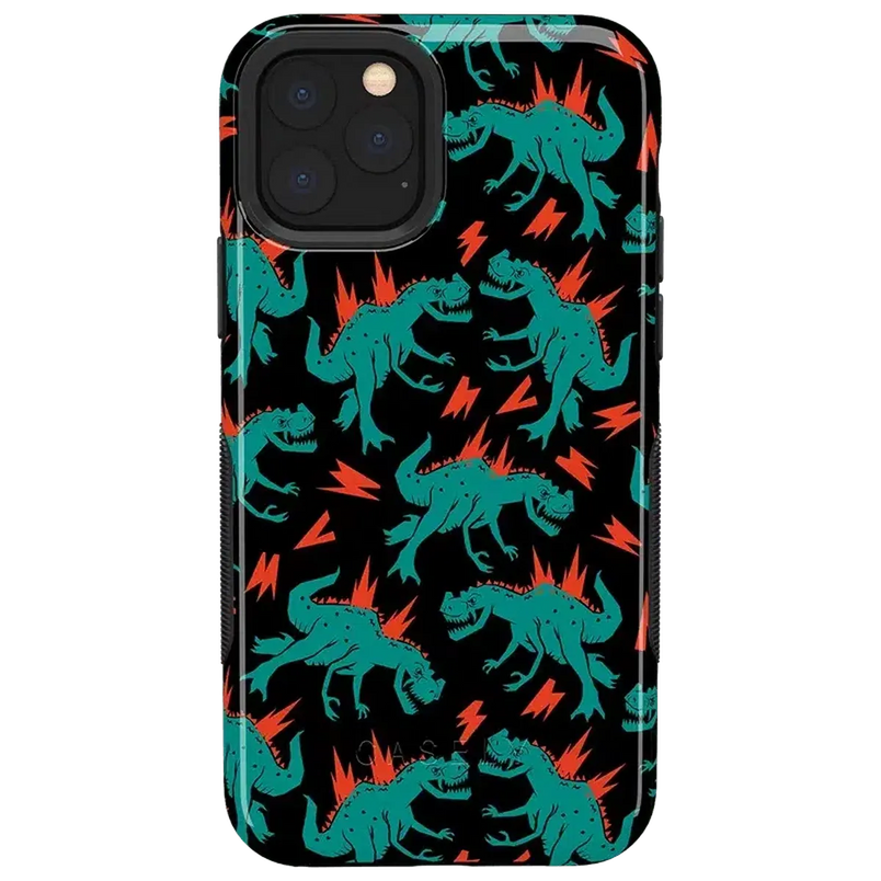 You're Dino-mite | Green Dinosaur Case iPhone Case get.casely Bold iPhone 11 Pro Max 