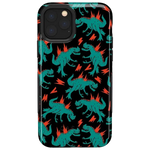 You're Dino-mite | Green Dinosaur Case iPhone Case get.casely Bold iPhone 11 Pro Max 