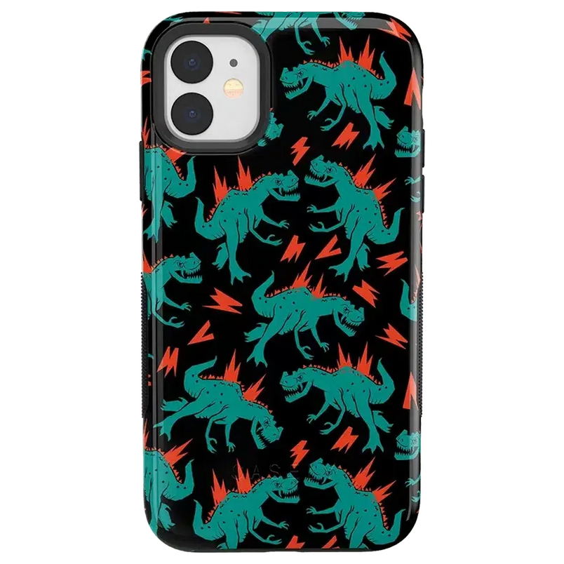 You're Dino-mite | Green Dinosaur Case iPhone Case get.casely Bold iPhone 11 