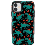 You're Dino-mite | Green Dinosaur Case iPhone Case get.casely Bold iPhone 11 