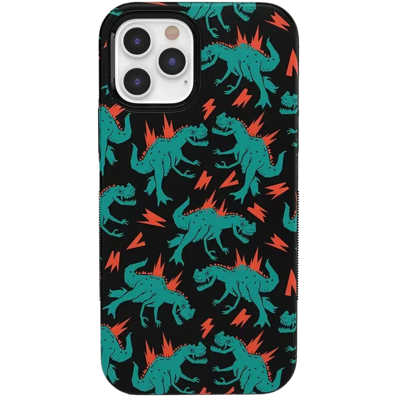 You're Dino-mite | Green Dinosaur Case iPhone Case get.casely Bold iPhone 12 Pro Max 