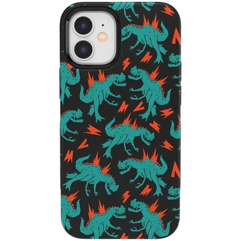 You're Dino-mite | Green Dinosaur Case iPhone Case get.casely Bold iPhone 12 Mini 