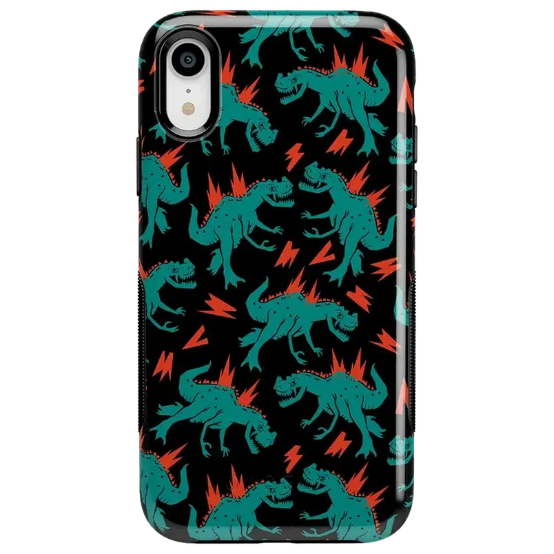 You're Dino-mite | Green Dinosaur Case iPhone Case get.casely Bold iPhone XR 