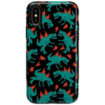 You're Dino-mite | Green Dinosaur Case iPhone Case get.casely Bold iPhone XS Max 