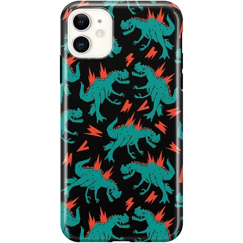 You're Dino-mite | Green Dinosaur Case iPhone Case get.casely Classic iPhone 11 