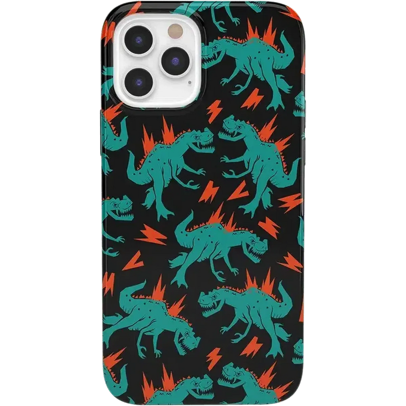 You're Dino-mite | Green Dinosaur Case iPhone Case get.casely Classic iPhone 12 Pro Max 