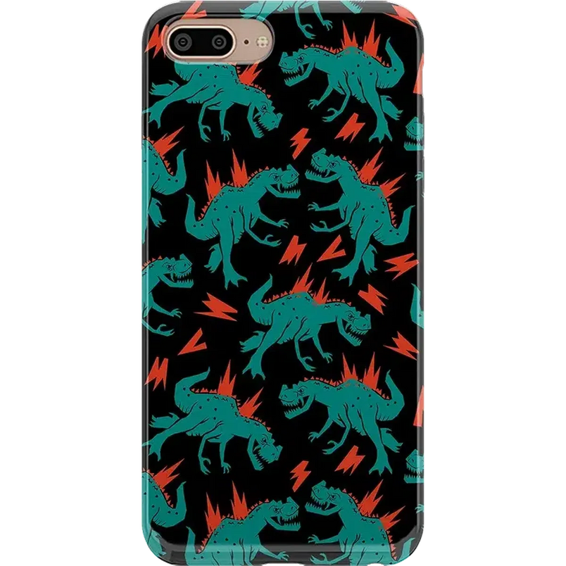 You're Dino-mite | Green Dinosaur Case iPhone Case get.casely Classic iPhone 6/7/8 Plus 