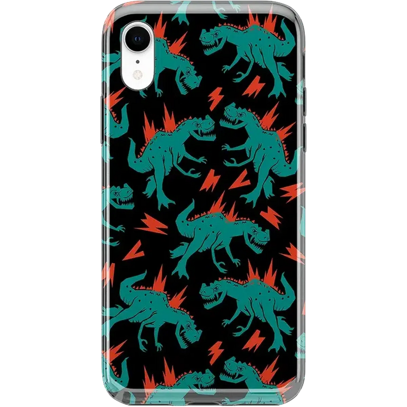You're Dino-mite | Green Dinosaur Case iPhone Case get.casely Classic iPhone XR 