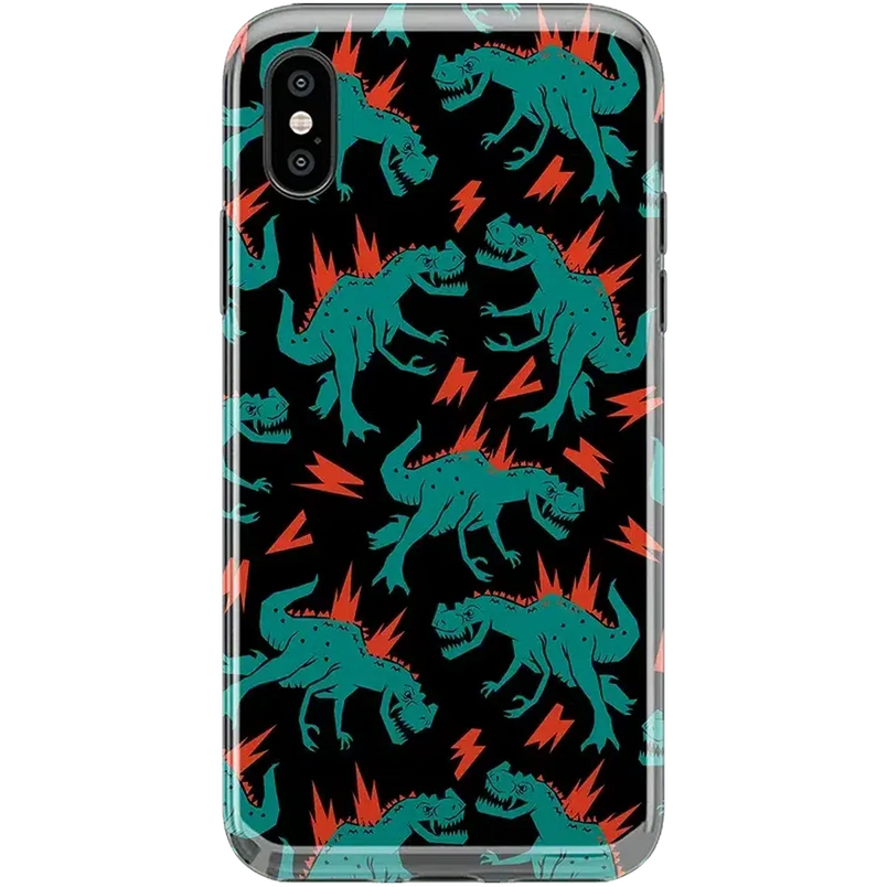 You're Dino-mite | Green Dinosaur Case iPhone Case get.casely Classic iPhone XS Max 