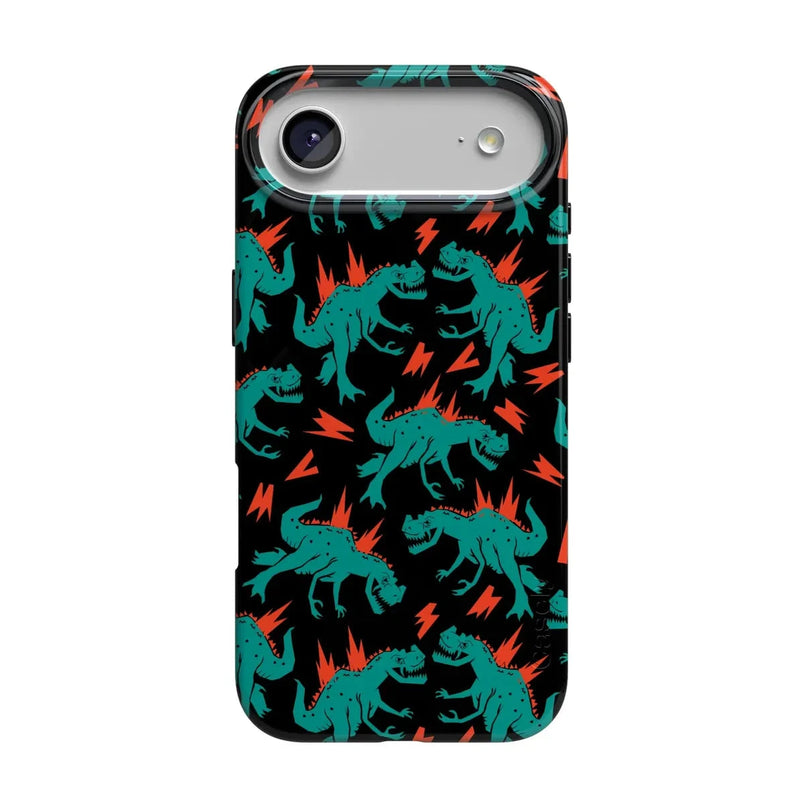 You're Dino-mite | Green Dinosaur Case iPhone Case get.casely Classic + MagSafe® iPhone 17 Air 