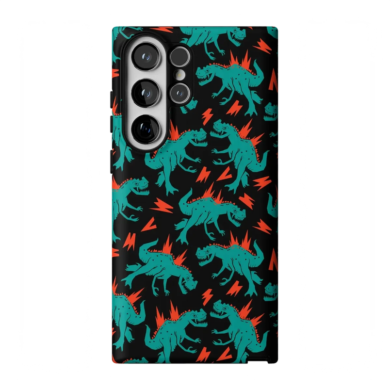 You're Dino-mite | Green Dinosaur Case iPhone Case get.casely Essential Galaxy S23 Ultra 