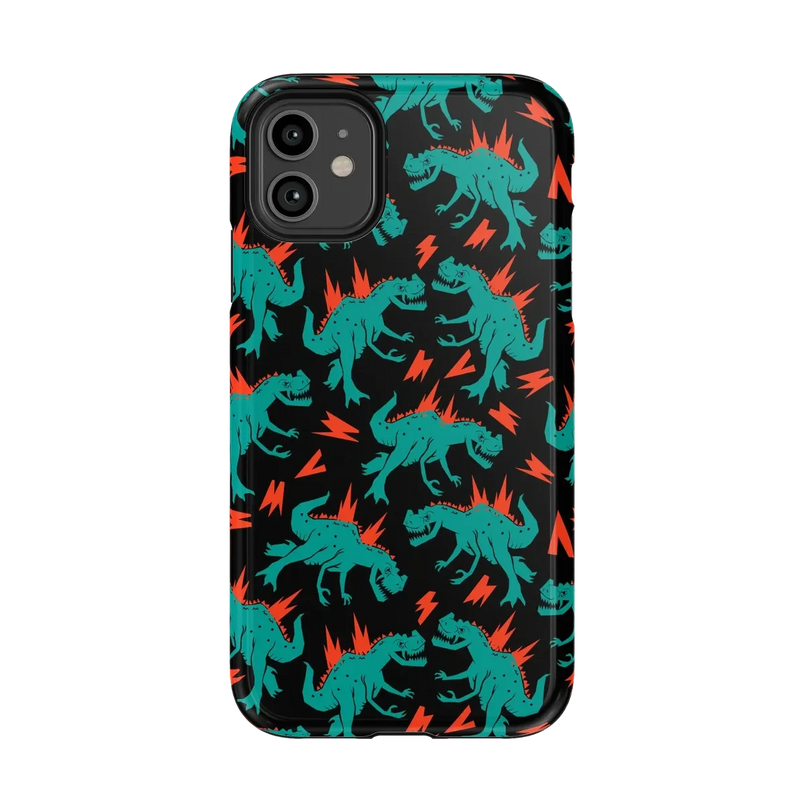 You're Dino-mite | Green Dinosaur Case iPhone Case get.casely Essential iPhone 11 