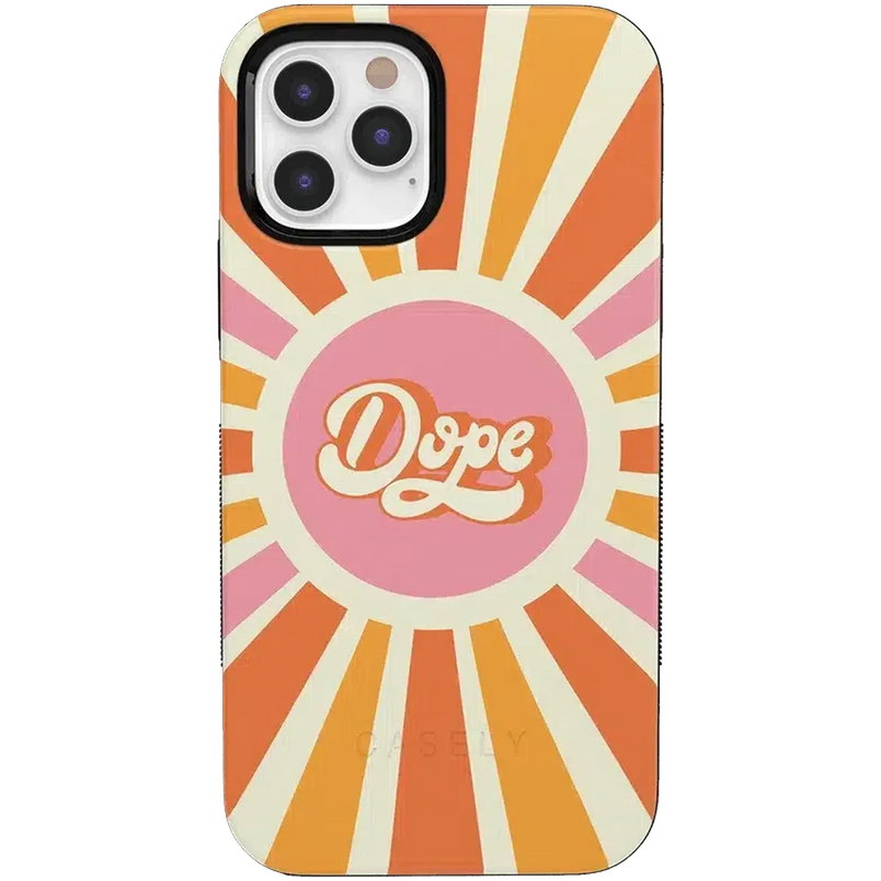 You're Dope | Retro Colorblock Case iPhone Case get.casely Bold iPhone 12 Pro Max 