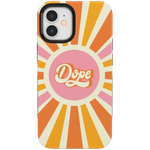 You're Dope | Retro Colorblock Case iPhone Case get.casely Bold iPhone 12 