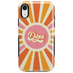 You're Dope | Retro Colorblock Case iPhone Case get.casely Bold iPhone XR 