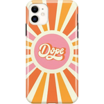 You're Dope | Retro Colorblock Case iPhone Case get.casely Classic iPhone 11 