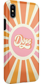 You're Dope | Retro Colorblock Case iPhone Case get.casely 