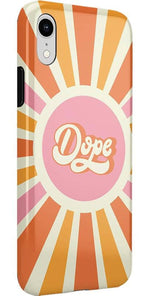 You're Dope | Retro Colorblock Case iPhone Case get.casely 