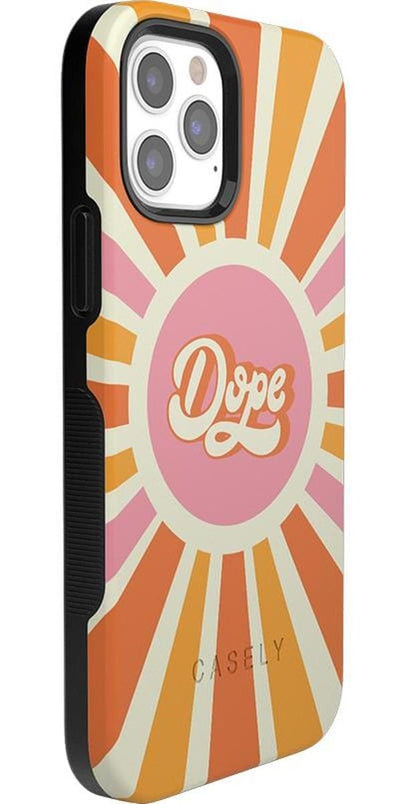 You're Dope | Retro Colorblock Case iPhone Case get.casely 