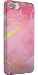 You're the Cutest | Pink Marble Holo Case iPhone Case get.casely 