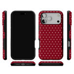 On the Dot | Maroon Polka Dot Case