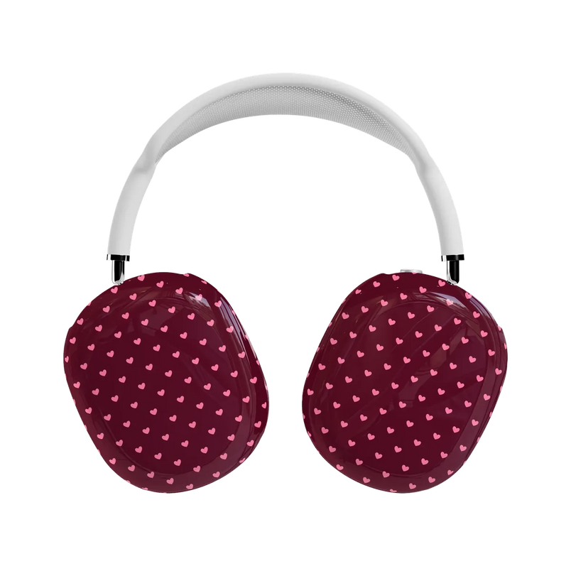 Heart Noir | Tiny Hearts AirPods Max Case
